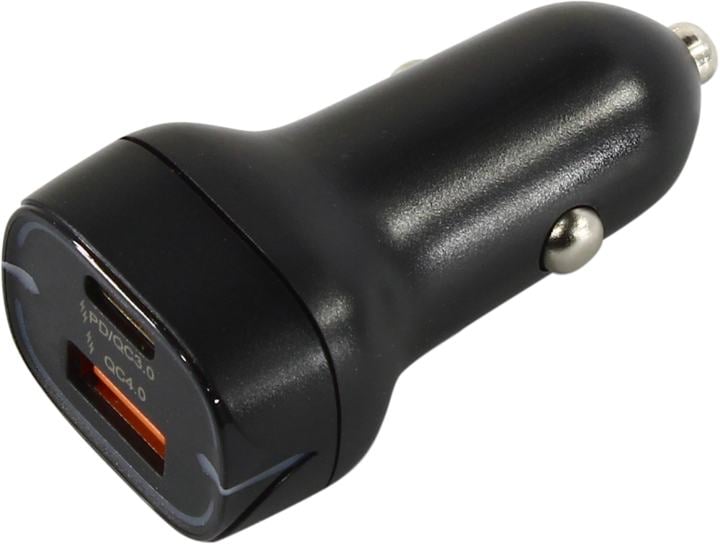 Wiiix <UCC-7-2-08> Автомобильное зарядное уст-во USB (Вх.12-24V,  Вых.5V, USB, USB-C)