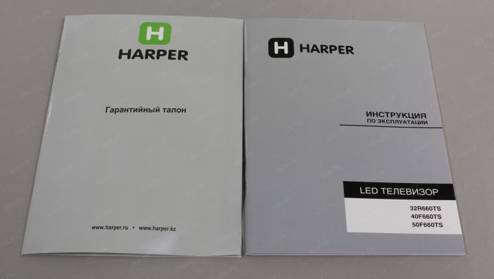 40"    ЖК телевизор HARPER 40F660TS (1920x1080, HDMI, LAN, WiFi, USB,  DVB-T2,  SmartTV)