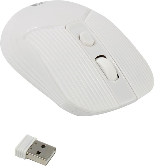 1885208 Мышь Оклик 509MW black черный оптическая (1600dpi) беспроводная USB  для ноутбука (3but)