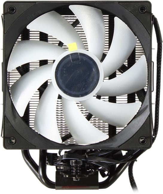 Thermalright <Assassin Spirit 120 Vision ARGB  Black>(115x/1200/1700/1851/AM4/AM5,25.6дБ,1500  об/мин,Al+т.трубки)
