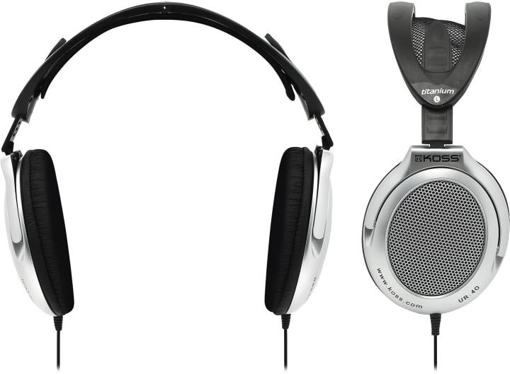 Наушники KOSS UR-40 Silver-Black