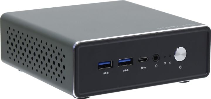 Мини ПК Digma Pro Minimax U1 i3 1315U (1.2) 16Gb SSD 512Gb UHDG Win11Pro GbitEth WiFi BT 60W темно-серый/черный (DPP3-ADXW02)