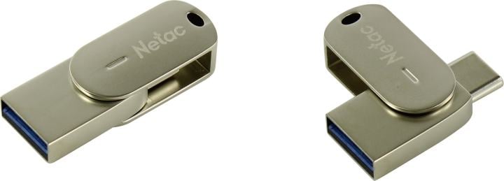 Netac <NT03U785C-032G-30PN> USB/USB-C OTG  Flash  Drive  32Gb (RTL)