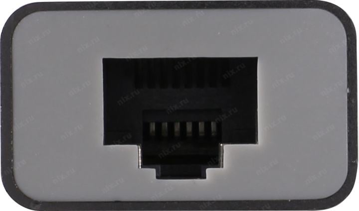 KS-is <KS-410> USB3.0 Hub  3 port, LAN,  подкл.  USB-C