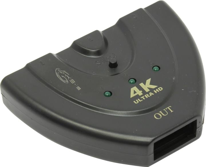 HDMI Switcher KS-is KS-340, 3×1, HDMI 1.4