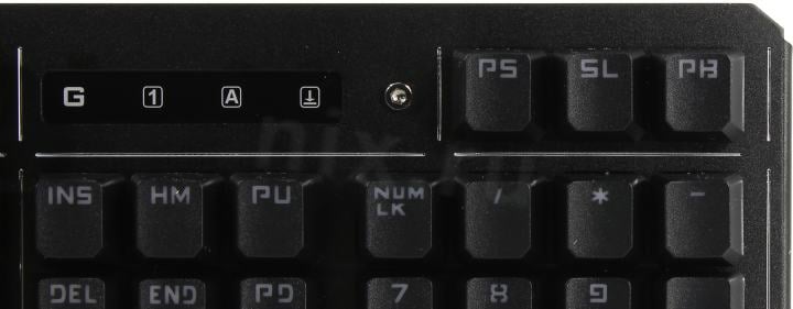 Клавиатура Bloody B975  <USB>  104КЛ,  подсветка клавиш