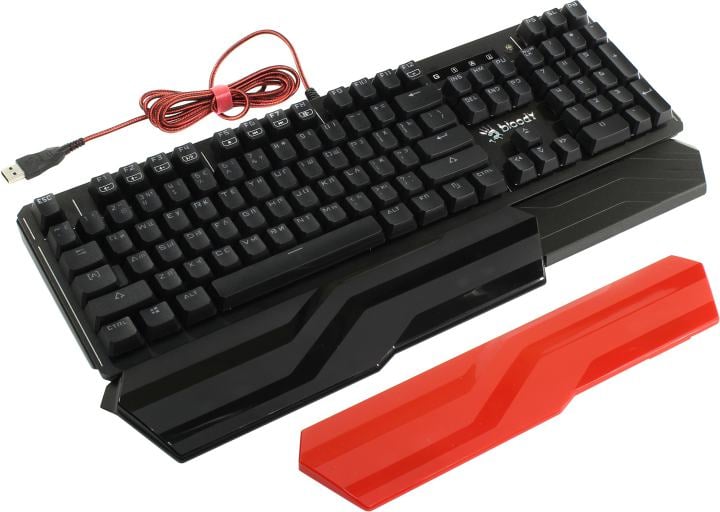 Клавиатура Bloody B975  <USB>  104КЛ,  подсветка клавиш