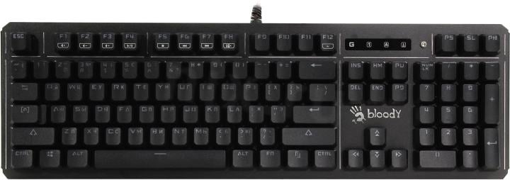 Клавиатура Bloody B975  <USB>  104КЛ,  подсветка клавиш