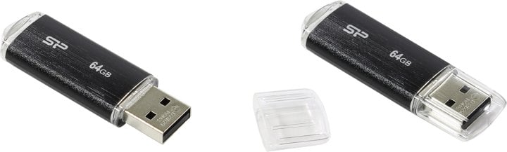 Silicon Power Ultima U02 <SP064GBUF2U02V1K> USB2.0 Flash Drive  64Gb  (RTL)