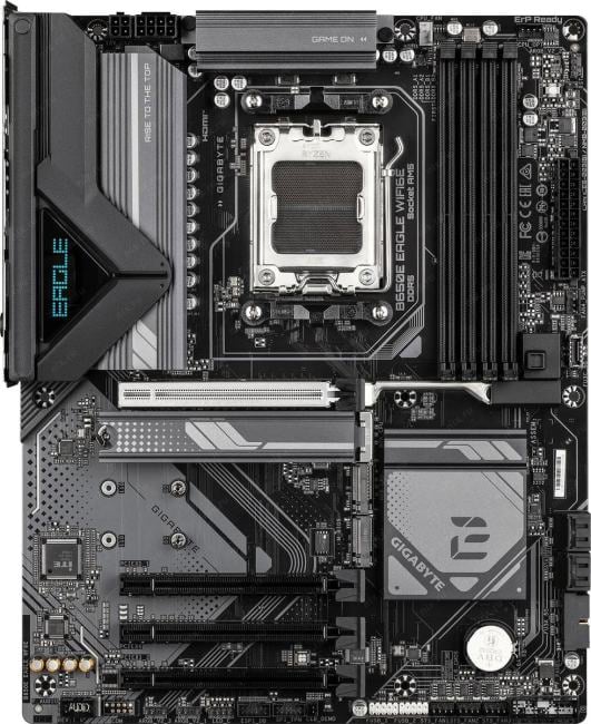 GIGABYTE B650E EAGLE WF6E (RTL) AM5 <B650> 4xPCI-E HDMI+DP 2.5GbLAN+WiFi SATA RAID  ATX  4DDR5