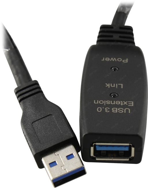 KS-is <KS-776-30> Кабель удлинительный активный USB  3.2 AM-->AF 30м