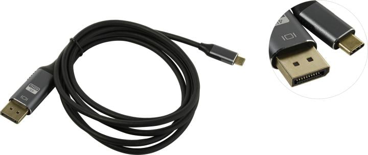 KS-is Кабель-Переходник USB Type-C - DisplayPort KS-is (KS-514), длина 1.8 метра,