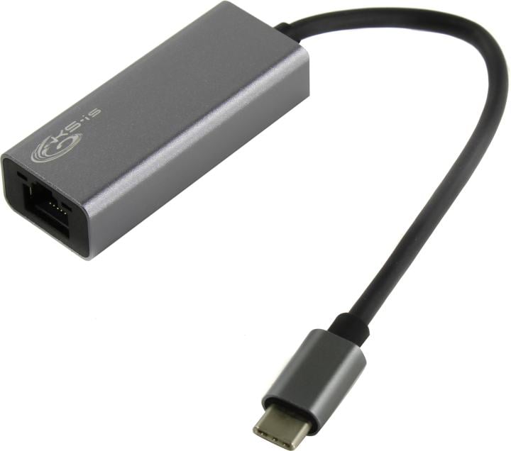 KS-is <KS-483> Кабель-адаптер  USB-C  ->  UTP 1000Mbps