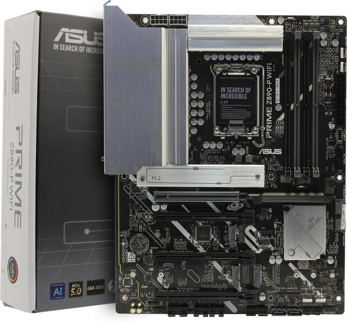 ASUS PRIME Z890-P WIFI (RTL) LGA1851 <Z890> 4xPCI-E HDMI+DP  2.5GbLAN+WiFi+BT  SATA  ATX 4DDR5