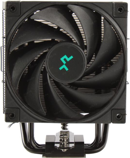 Deepcool <R-AK500-BKNNMT-G-1>  AK500 ZERO DARK(4пин,115x/1200/1700/2011/AM4/AM5,28дБ,500-1850об/мин,Al+Cu+теп.тр)