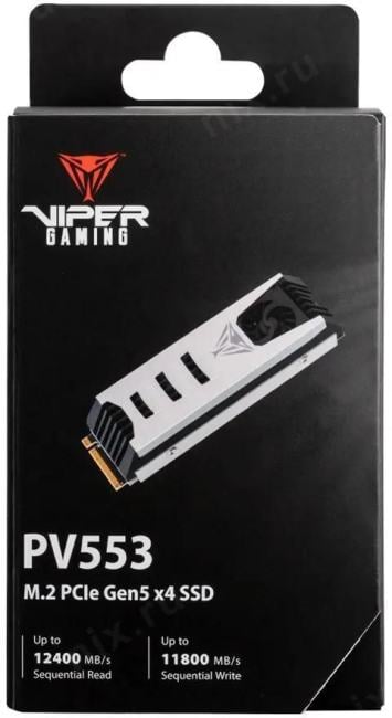 Накопитель SSD Patriot PCIe 5.0 x4 4TB PV553P4TBM28H  PV553 M.2 2280