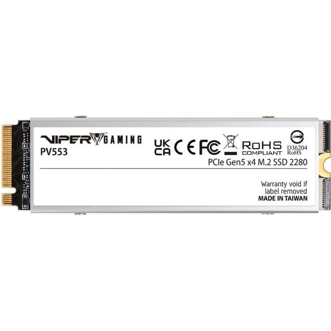 Накопитель SSD Patriot PCIe 5.0 x4 4TB PV553P4TBM28H  PV553 M.2 2280