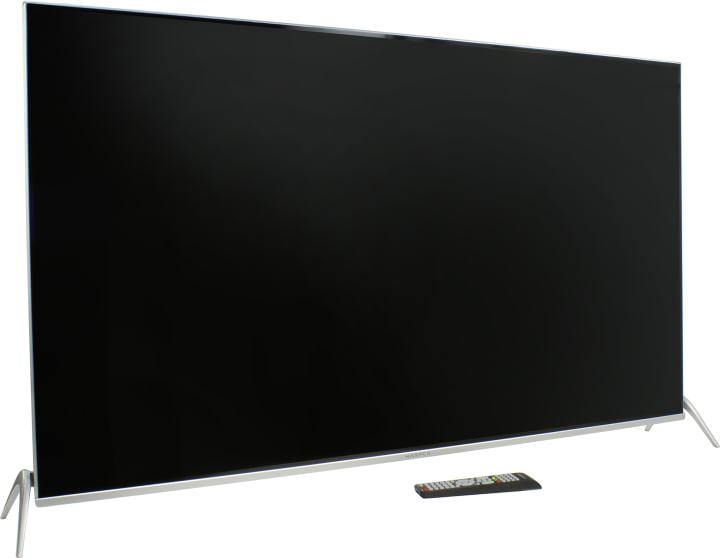 55"    QLED телевизор HARPER 55Q850TS (3840x2160, HDMI, LAN, WiFi, USB,  DVB-T2, SmartTV)