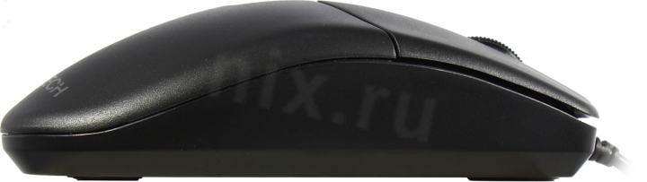 A4Tech V-Track Mouse  <N-530 Black>  (RTL) USB 3btn+Roll