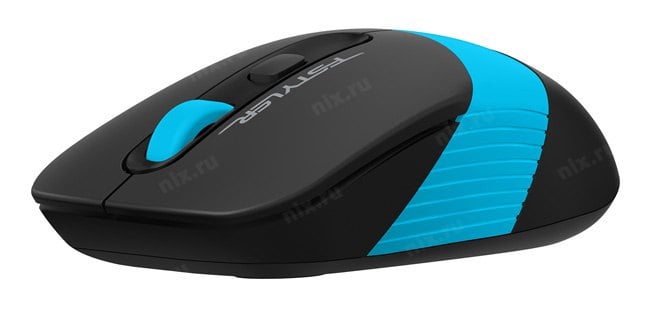 A4Tech FSTYLER Wireless Optical Mouse <FG10S Blue> (RTL)  USB  4btn+Roll