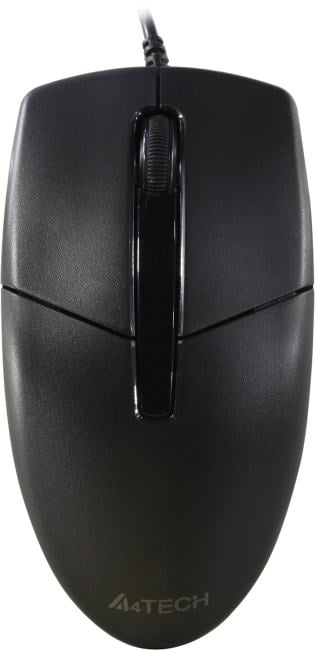 A4Tech V-Track Mouse  <N-530 Black>  (RTL) USB 3btn+Roll