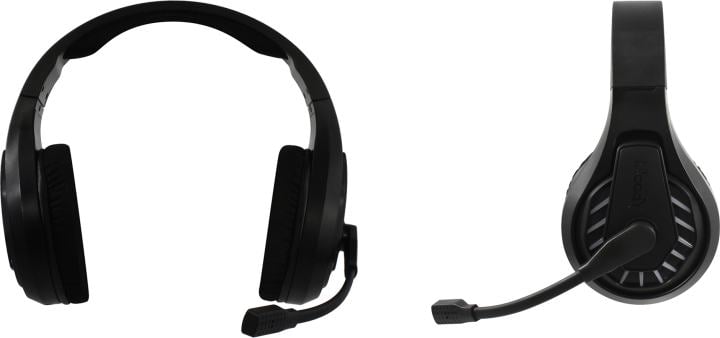 Наушники с микрофоном Bloody MH390 <Black> (Bluetooth 5.3, с регулятором громкости,  шнур  1м)