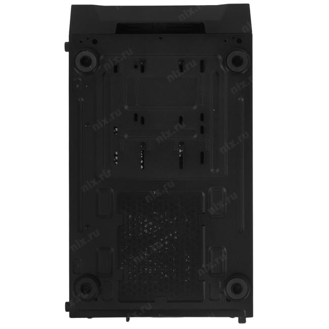 CMMEM19B-A4 Корпус Powercase Mistral Micro EM19, Tempered Glass, 4x120mm ARGB PWM  fan, чёрный, mATX