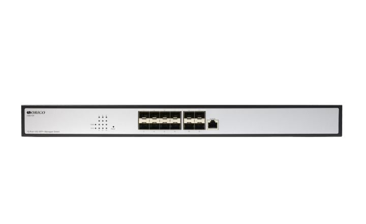 Origo OS6112F/A1A Managed L3 Switch 12x10GBase-X  SFP+, RJ45 Console