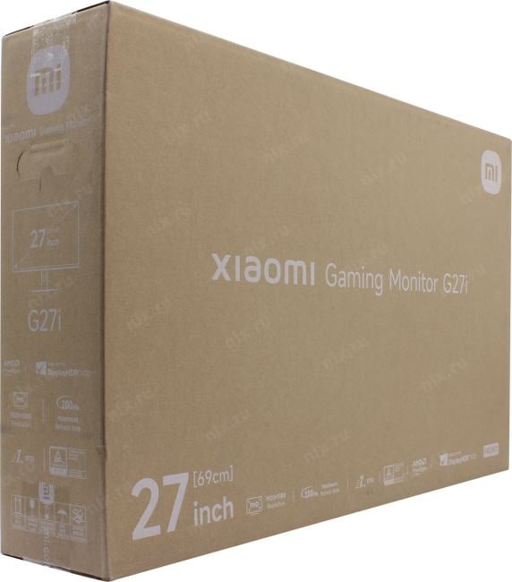27"    ЖК монитор Xiaomi Gaming Monitor G27i 2026 <ELA6370EU> (LCD,  1920x1080, HDMI, DP)