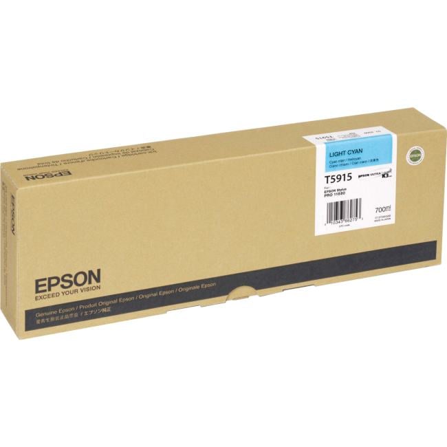 Картридж струйный Epson T5915 (C13T591500) светло-голубой (700 мл) для SP 11880