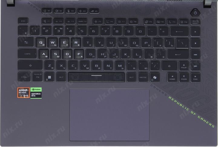 ASUS ROG STRIX G614PM  <90NR0KW8-M00590>  Ryzen  9 8940HX/32/1TbSSD/WiFi/BT/noOS/16"