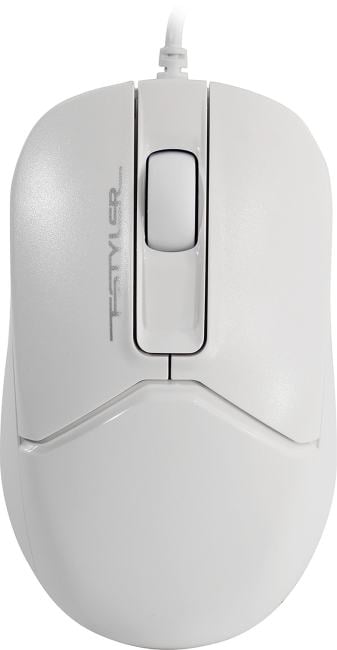 A4Tech FSTYLER Optical Mouse <FM12S White>  (RTL) USB 3btn+Roll