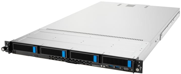 ASUS 1U RS700-E11-RS4U <90SF01U1-M00130> (LGA4677, C741, PCI-E,  SVGA,4xHS NVMe,2x10GbLAN,32DDR5,1200W HS)