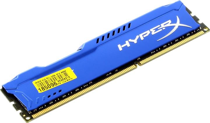 Kingston DDR3 DIMM 8GB (PC3-12800) 1600MHz HX316C10F/8 HyperX Fury Series CL10