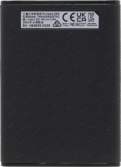 SSD 500 Gb USB3.1  Transcend ESD270C <TS500GESD270C>