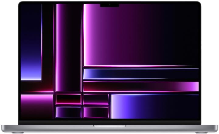Ноутбук Apple MacBook Pro 16 2023, 16.2" (3456x2234) RETINA 120 Гц/Apple M2 Pro (12C CPU, 19С GPU)/16 ГБ DDR5/512 ГБ SSD/Apple M2 Pro/macOS, Серый космос (MNW83C/A)