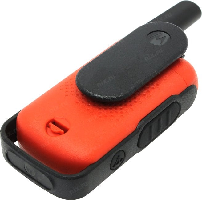 Motorola <TALKABOUT T42 Red> 2 порт. радиостанции (PMR446, 4 км, 8  каналов, LCD, 3xAAA)