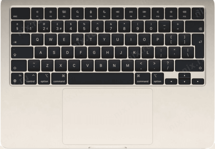 MC7W4HN/A Ноутбук Apple MacBook Air A2681 M2 8 core 16Gb SSD256Gb/8 core GPU 13.6" Retina (2560x1664)  macOS  star  WiFi B