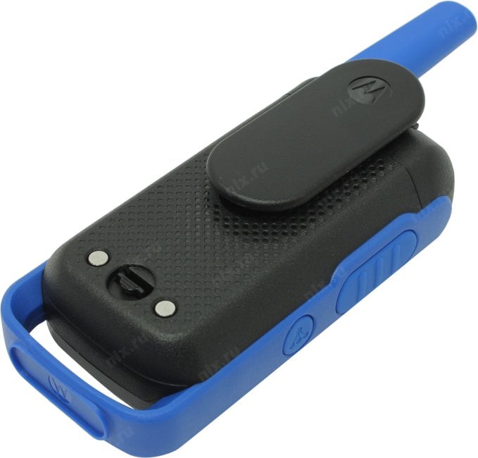 Motorola <TALKABOUT T62 Blue> 2 порт. радиостанции (PMR446, 8 км, 8 каналов, LCD,  з/у,  NiMH)