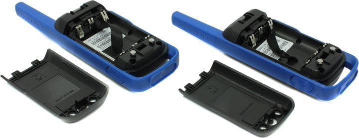 Motorola <TALKABOUT T62 Blue> 2 порт. радиостанции (PMR446, 8 км, 8 каналов, LCD,  з/у,  NiMH)