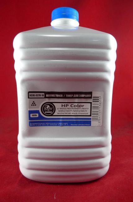 Тонер B&W Premium HCOL-027K-1K Chemical Black (HP LJ  M252/M274/M277/M377/M452/M477/M553/M577) 1000 г