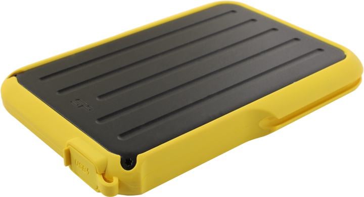 <097312> Внешний жесткий диск .1Tb Silicon Power Armor A66 2.5" USB3.2 черный/желтый [SP010TBPHD66SS3Y]