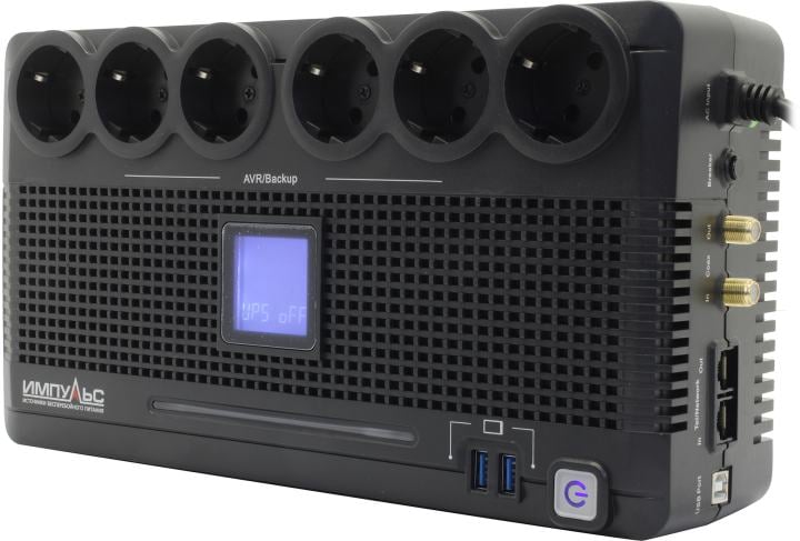 UPS 800VA  ИМПУЛЬС <ПИОНЕР 800>