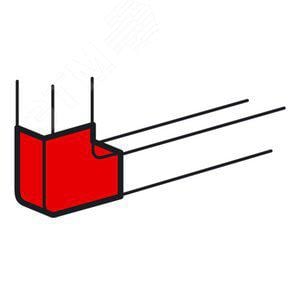 Legrand 638023 Плоский угол 90° - для кабель-каналов Metra 85x50