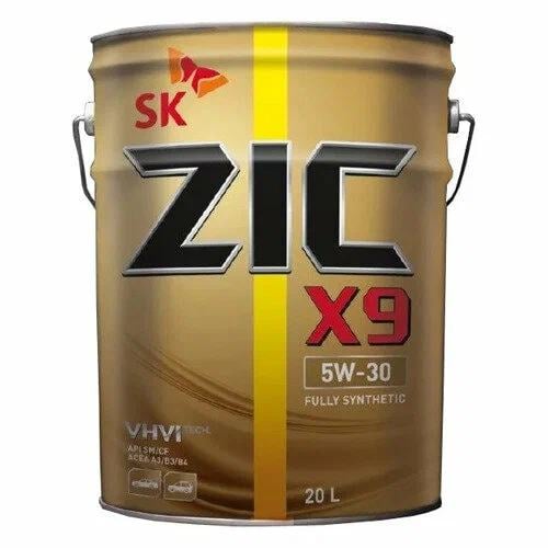 ZIC 192614 ZIC X9 5W30 (20L) масло моторное синт.\ API SL/CF, ACEA A3/B3/B4, BMW  LL-01, VW 502.00/505.00