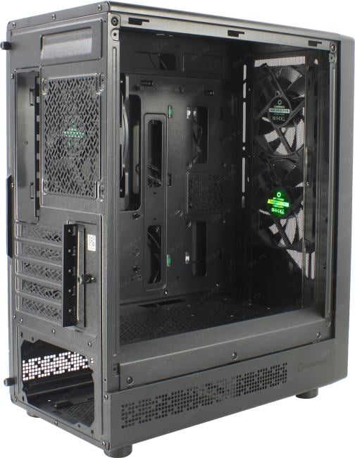 Miditower GameMax <Focus MB>  MicroATX без БП