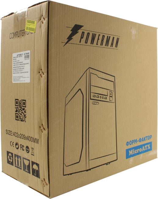 Minitower  Powerman  <SV511C>  MicroATX 450W