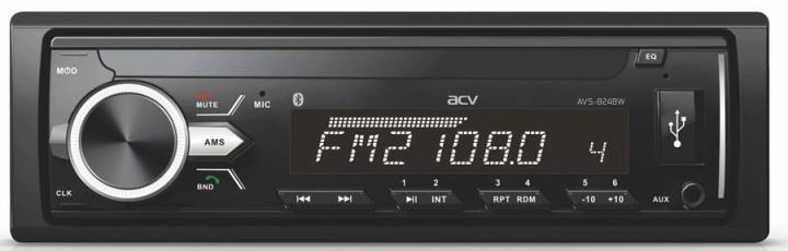 Автомагнитола ACV AVS-824BW, 24V, Bluetooth, USB, SD, FM
