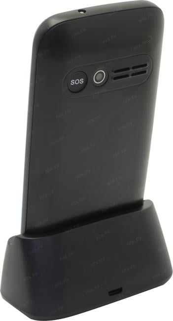 Texet <TM-B227 Black> (QuadBand, 2.2" 220x176, GSM, microSD,  0.08Mpx,  136.6г)