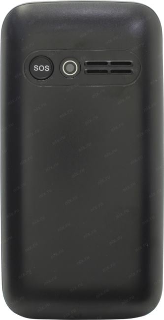 Texet <TM-B227 Black> (QuadBand, 2.2" 220x176, GSM, microSD,  0.08Mpx,  136.6г)